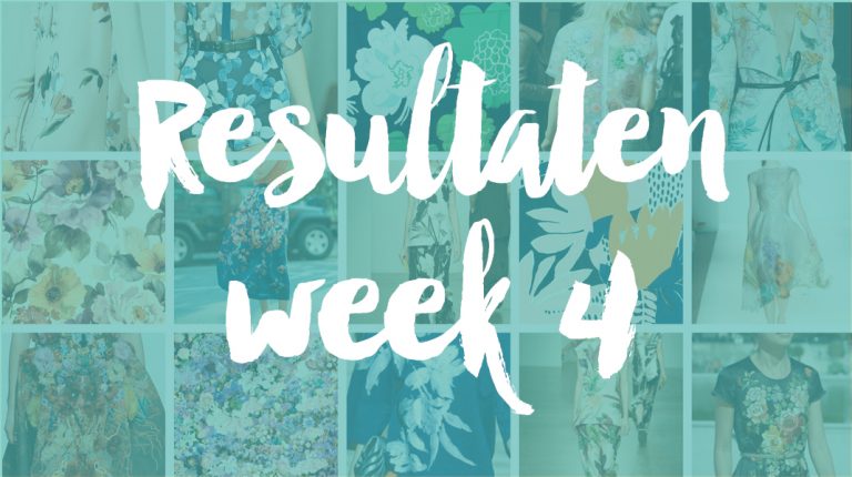 Resultaten Knipster – week 4 | stemming gesloten