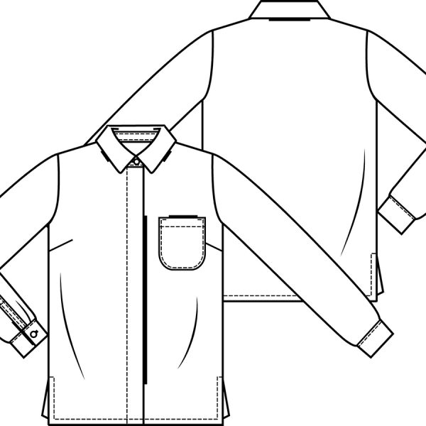 blouse (post patroon)-794005